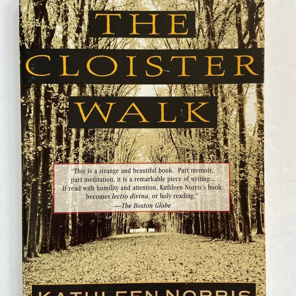 The Cloister Walk by Kathleen Norris Paperback Memoir Religion Spirituality 1997